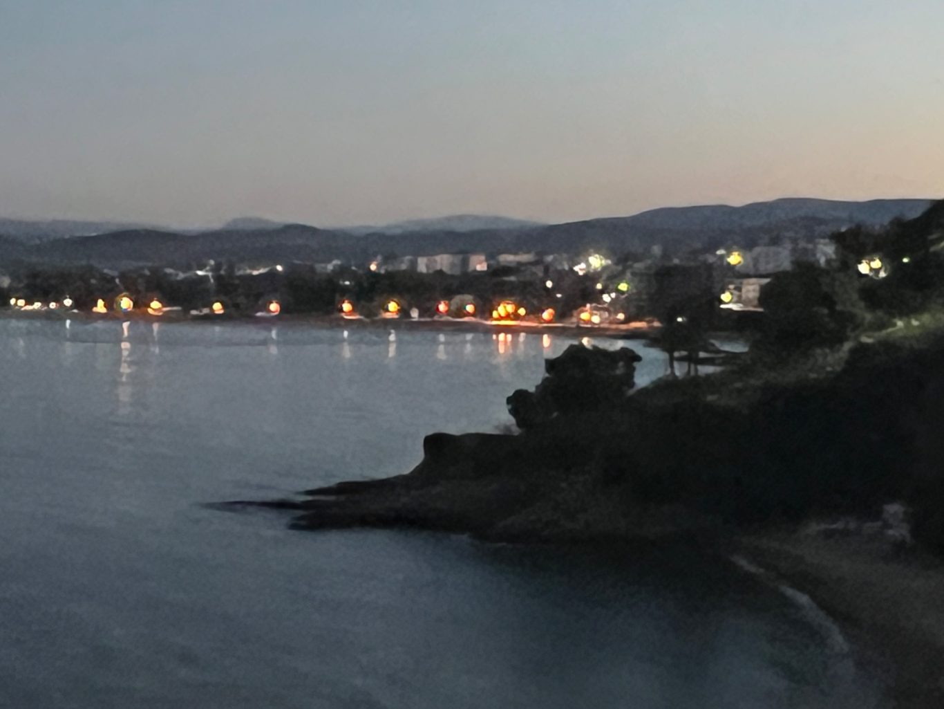 Nuit sur la baie des sangliers